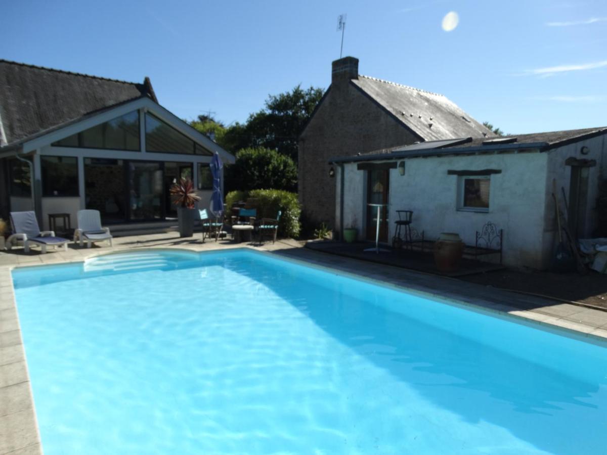 Maison Piscine Classee 4 Etoiles Guidel Exterior foto